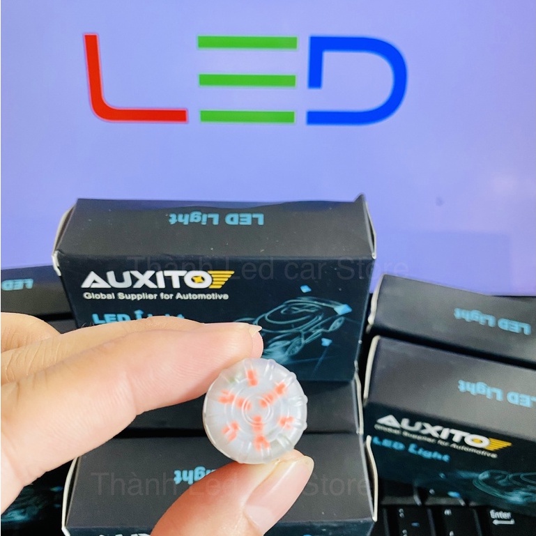 Led T20/7443 đèn ban ngày Auxito-màu đỏ