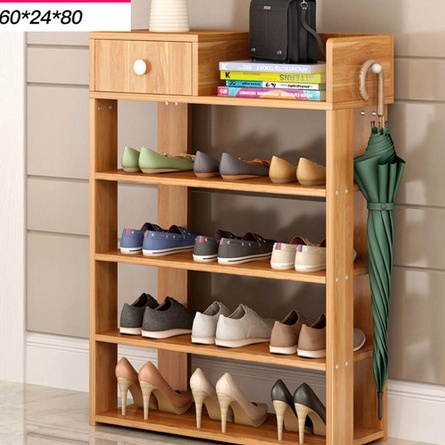 KỆ GIẦY GỖ ĐỰNG GIÀY DÉP 5 TẦNG,KỆ SÁCH 5 TẦNG ( BẰNG GỖ MDF CAO CẤP ) 2022