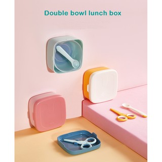 Set dụng cụ ăn dặm du lịch cho bé KUB