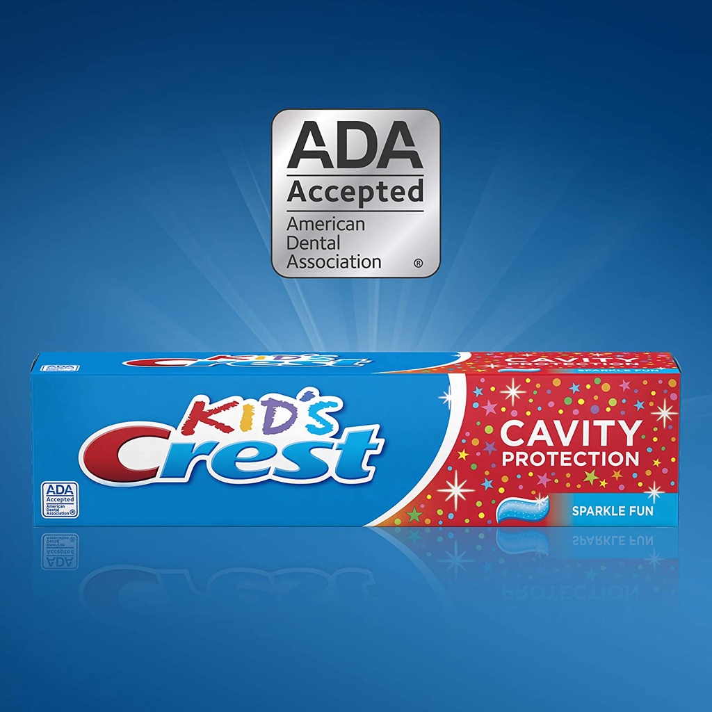 [Date 2024] Kem Đánh Răng Crest Kid's Cavity Protection 130g