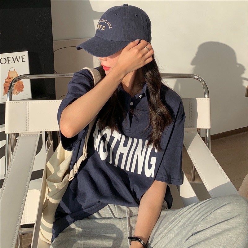 Áo Thun Tay Ngắn Thời Trang Mùa Hè Cho Nữ