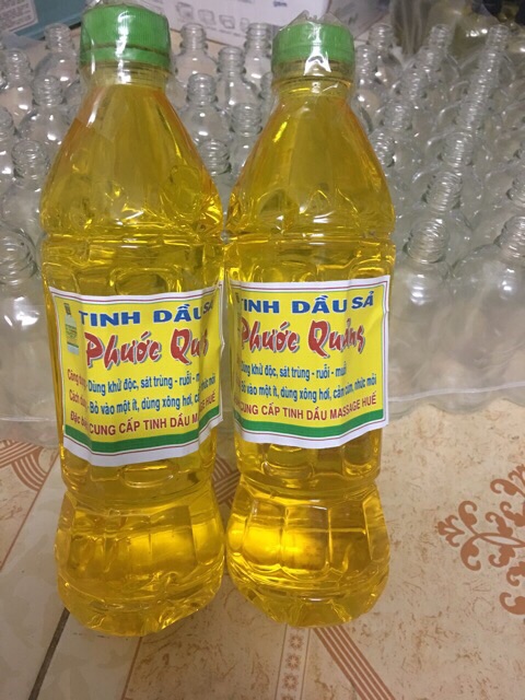 500ml  tinh dầu xả  chai như hình giúp đuổi côn trùng rất hiệu quả