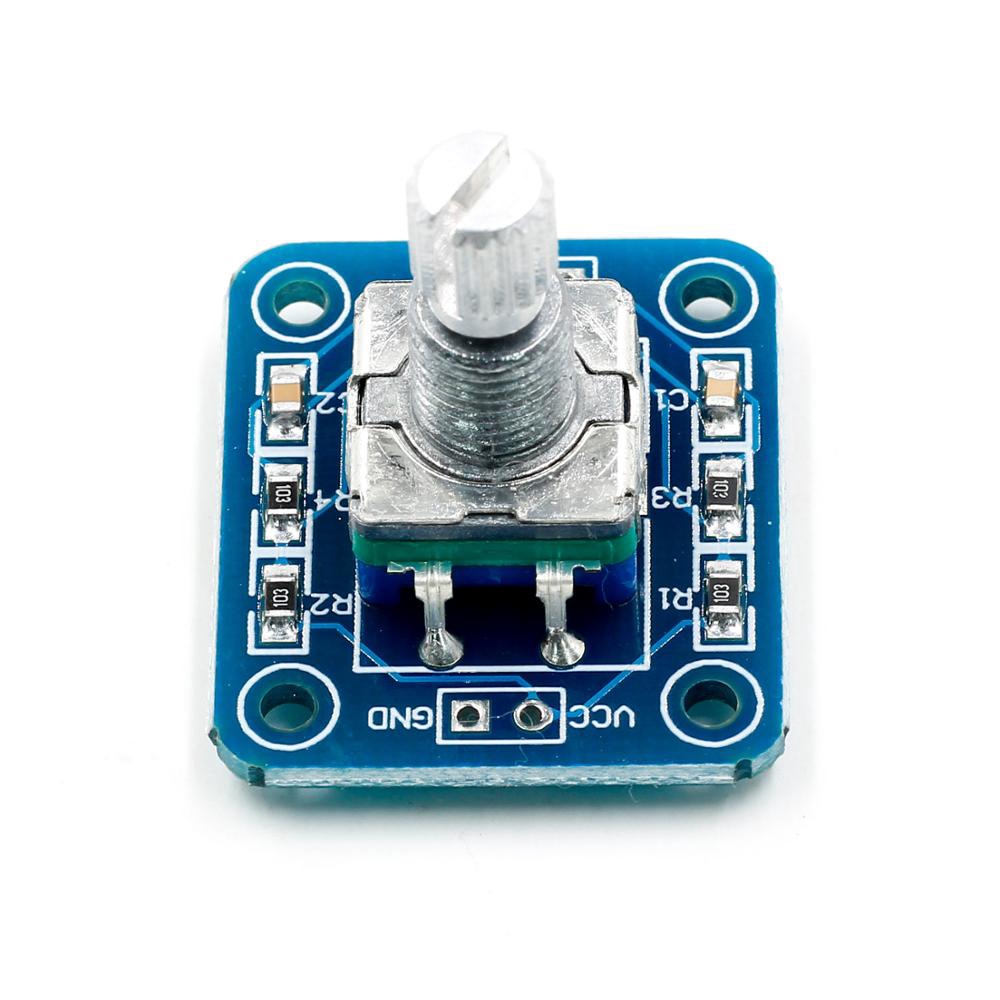 Rotary Encoder Module for Arduino Brick Sensor Development Audio Rotating Potentiometer Knob EC11