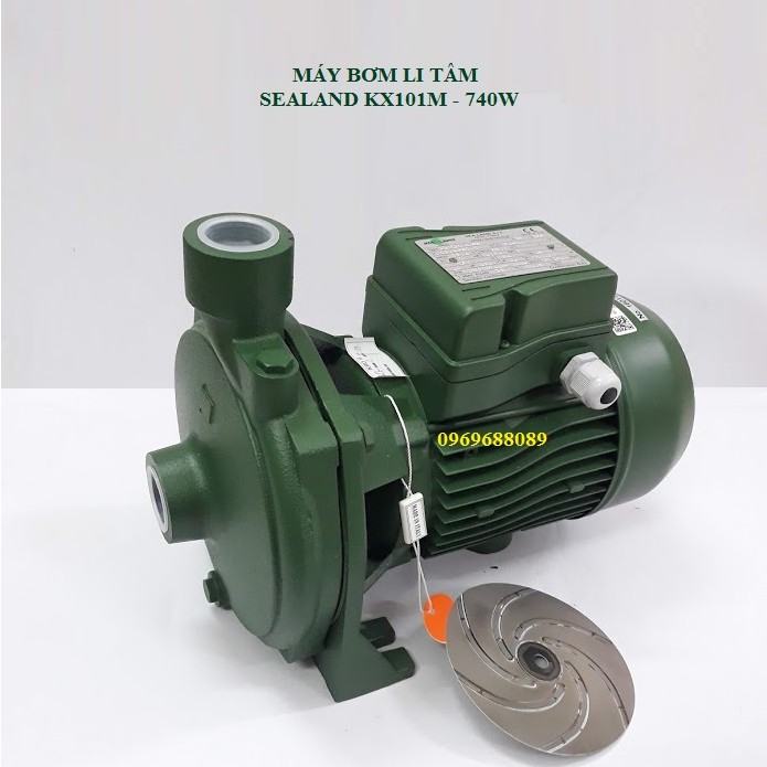 Máy bơm ly tâm SEALAND  KX 101M   Cánh Inox