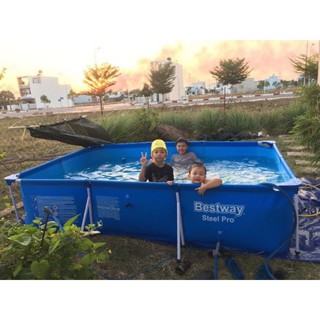 Bể Bơi Đa Năng KT 3mx2m ( tặng kèm kính)