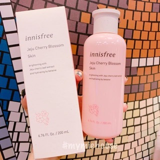 TONER LÀM SÁNG DA VÀ DƯỠNG ẨM INNISFREE JEJU CHERRY BLOSSOM SKIN