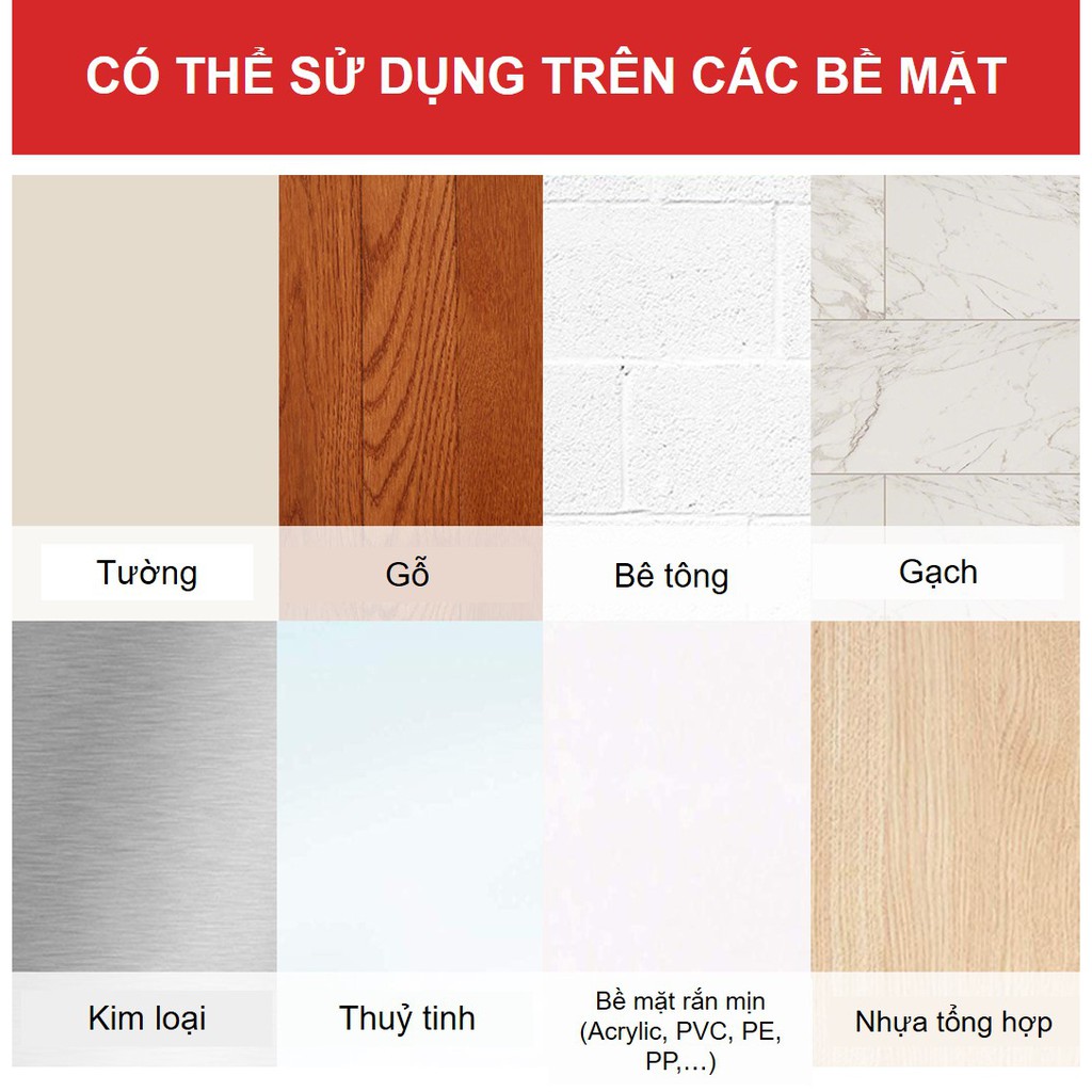 Móc dán tường treo chổi, cây lau nhà Command 3M chịu lực 1.8kg -tháo cực dễ 17007