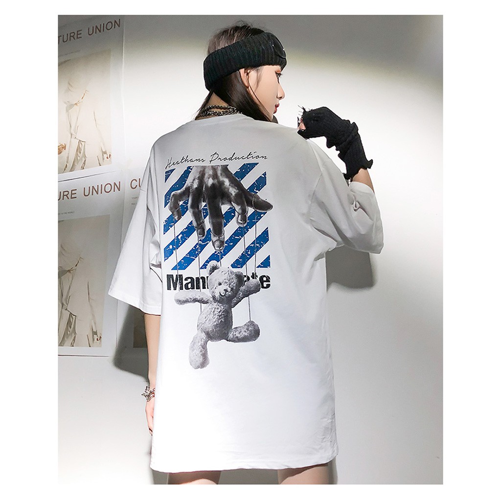 Áo Thun Nam Nữ MANIPULATE  Unisex Form Rộng - Kiểu áo phông form rộng tay lỡ Ulzzang Nelly - Leevin Store | BigBuy360 - bigbuy360.vn