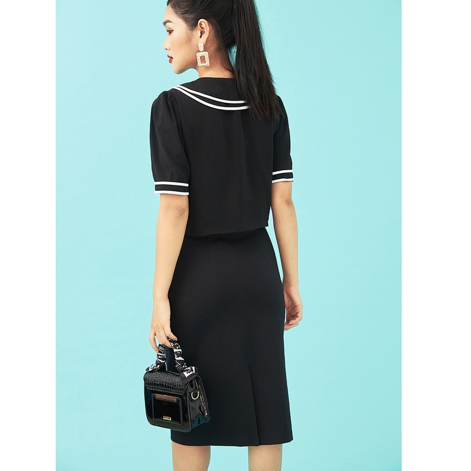 [Mã WABR1111 giảm 10% đơn 250K] Áo Sơ Mi Viền Phối 20AGAIN thiết kế phong cách nữ sinh trẻ trung ASW0883 | BigBuy360 - bigbuy360.vn