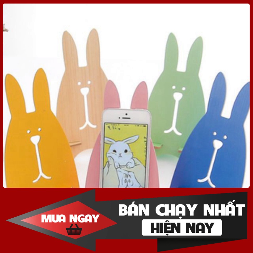 Big sale Giá Đỡ Điện Thoại Máy Tính Bảng Bằng Gỗ Hình Thỏ Cực Xinh - Quà Tặng Trang Trí Để Bàn Cực Dễ Thương Dumbo Store