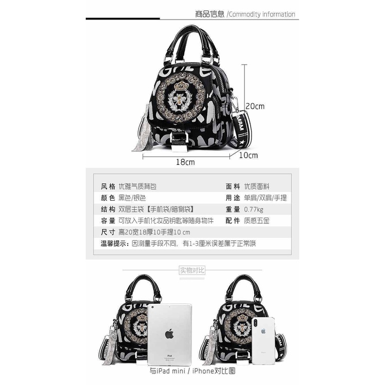 Ba Lô Đeo Chéo Đính Đá Phong Cách Phương Tây Thời Trang Cao Cấp 2022 Dành Cho Nữ