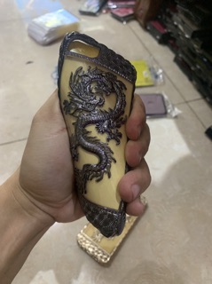 Ốp lưng iPhone 6, 6plus, 7plus/8plus dẻo in rồng nổi 3D