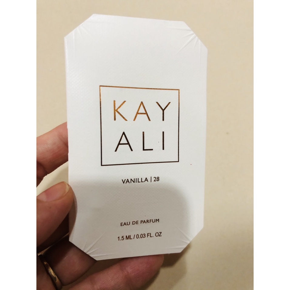 [CÓ BILL US] Sample mẫu thử Vial nước hoa chính hãng  Kay Ali Vanilla 28 [1.5ml]