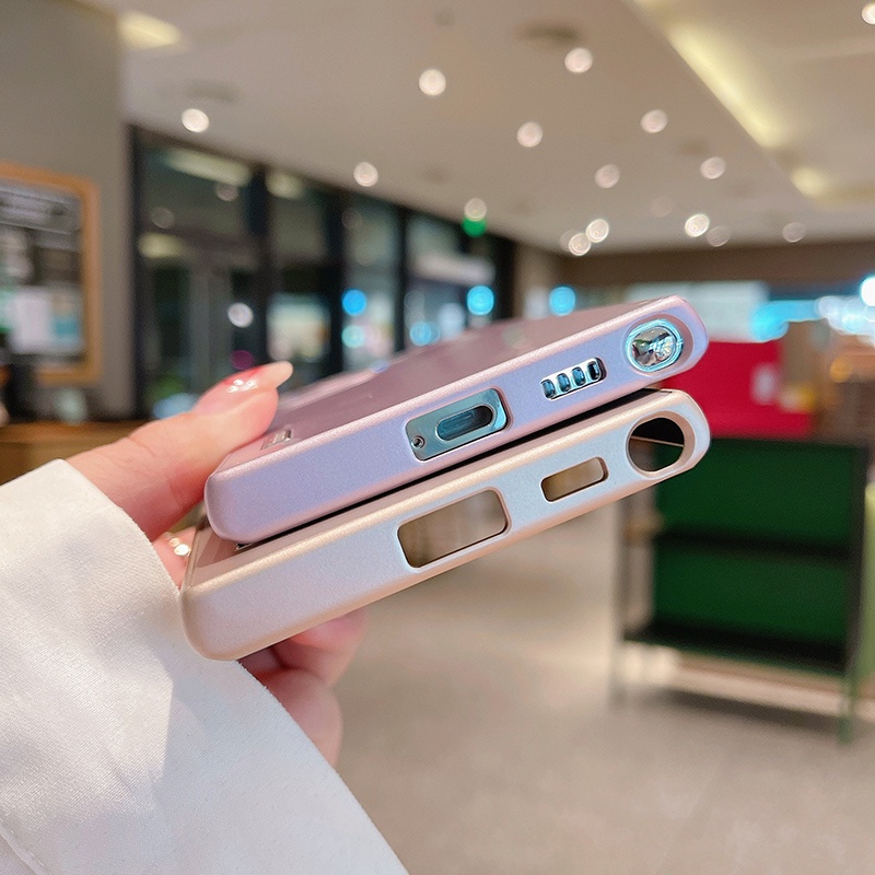 Ốp Điện Thoại PC Cứng Siêu Mỏng Mạ Viền Dành Cho Samsung Galaxy S23 S23 + S22 S22 + Plus Ultra