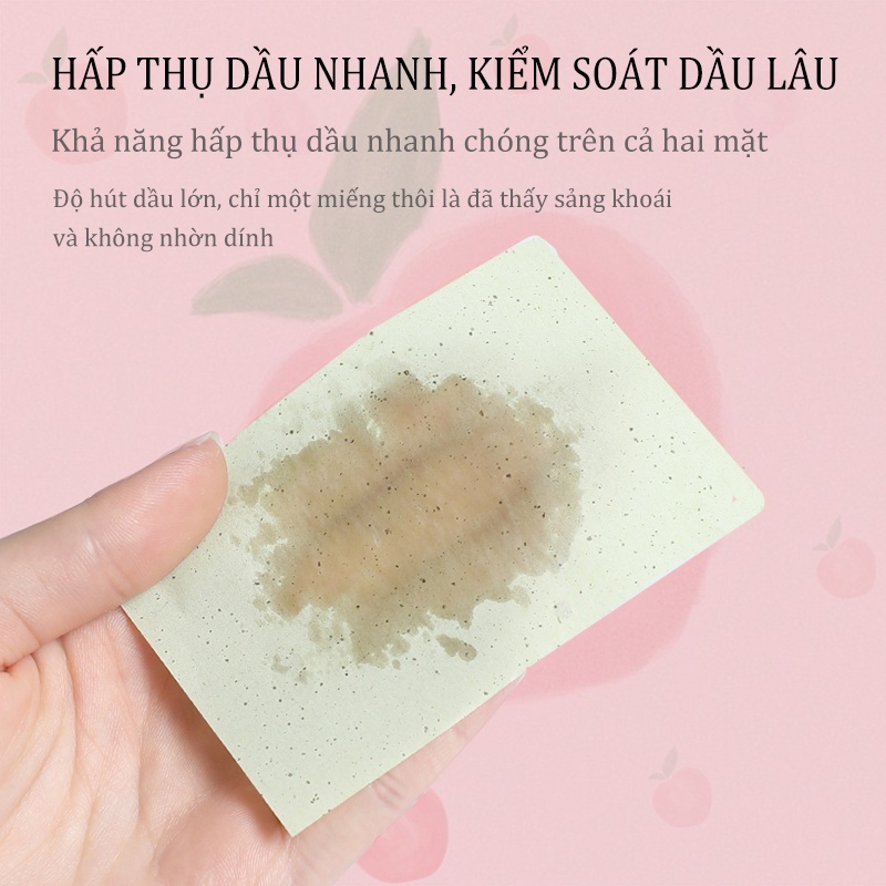 Giấy Thấm Dầu Gói 50 Tờ Hàng Nội Địa Nhập Khẩu (Mẫu Ngẫu Nhiên) （KB-XRZ01）