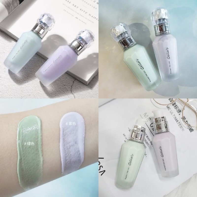 Kem Lót Gella Che Khuyết Điểm Đều Mầu Da