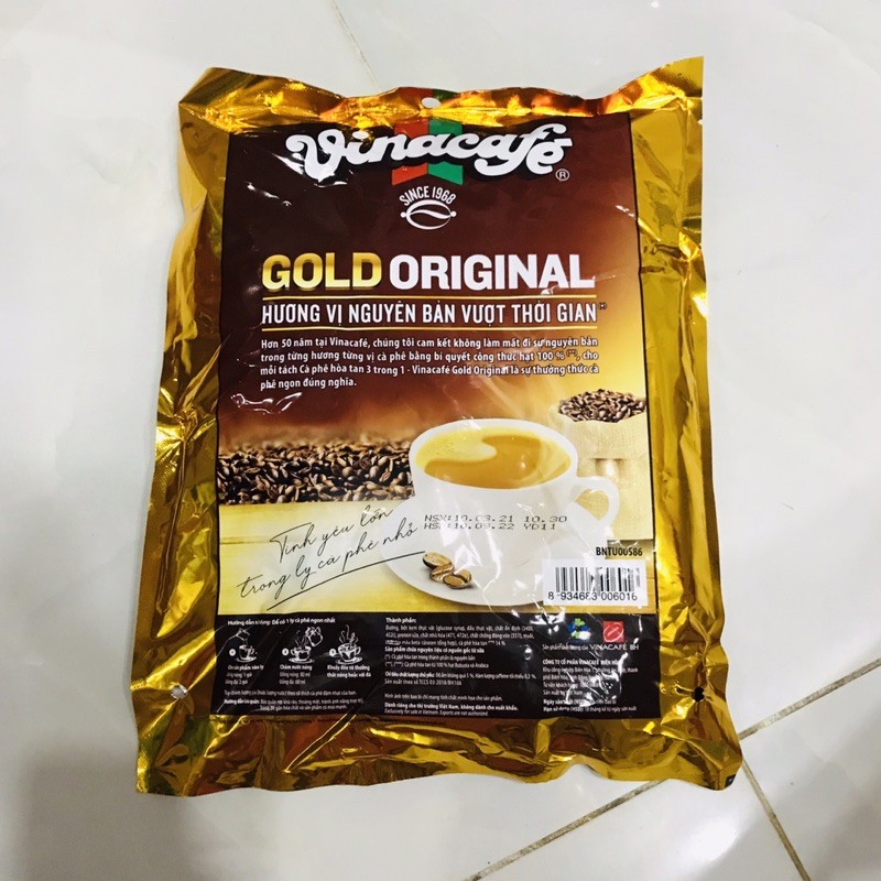 [Mã GROXUAN1 giảm 8% đơn 150K] Cà phê hoà tan 3 trong 1 VINACAFE 24 gói x 20 gram | BigBuy360 - bigbuy360.vn