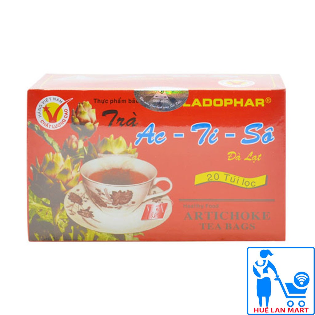 Trà Atiso Đà Lạt Ladophar Hộp 40g (20 gói x 20g) | BigBuy360 - bigbuy360.vn