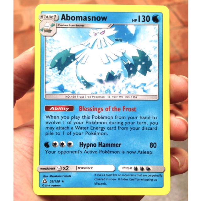 Bài pokemon!!! Abomasnow