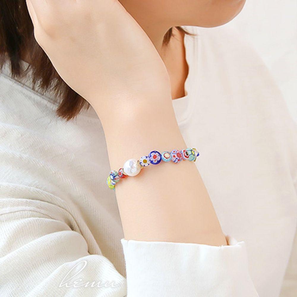 IVORY Hạt Charm Mặt Vuông Nhiều Màu Sắc Bằng Acrylic