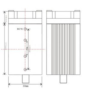 Đầu Khắc Laser 500mW