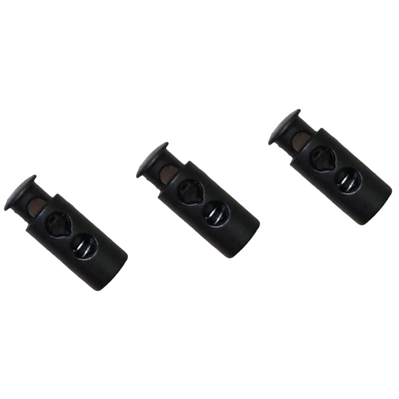 5 cái - Nút chặn 2 lỗ áo khoác, balo, túi rút &amp; cố định đầu dây