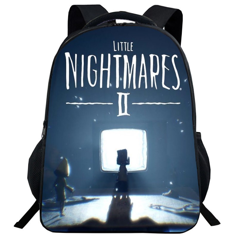 Balo đi học in họa tiết game Little Nightmares 2 2021 độc đáo