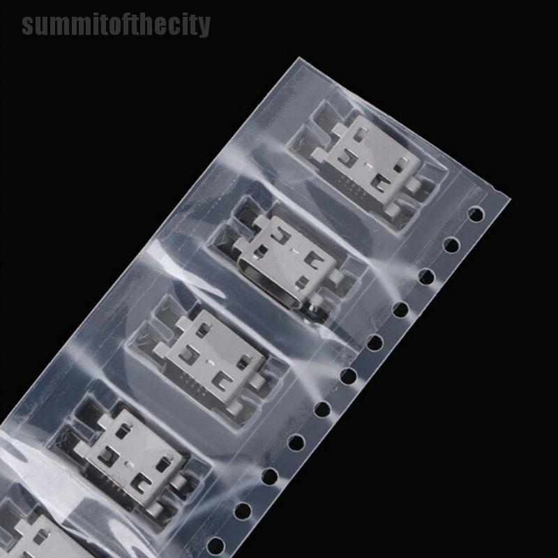 Set 10 Giắc Cắm Sạc Cổng Cắm type B micro usb 5 Chấu Chuyên Dụng