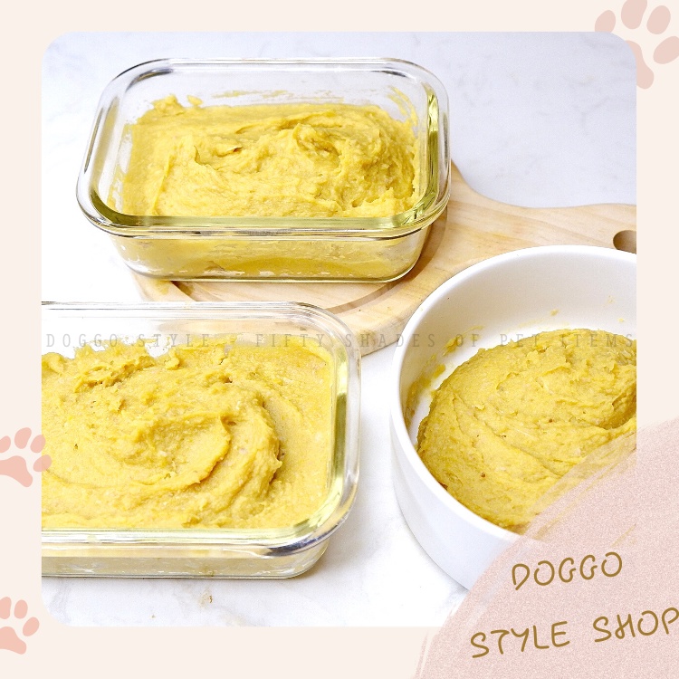 Pate Tươi Cho Chó Mèo Vị Bò DOGGOSTYLE Homemade Cung Cấp Protein Chất Xơ Cái Thiện Tiêu Hóa Đặc Biệt Cho Chó Mèo Kén Ăn