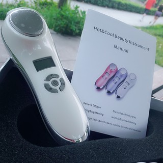 Búa nóng lạnh đẩy tinh chất mini HÀN QUỐC Búa nóng lạnh mini Hàn Quốc - Hot&Cool Beauty Instrument