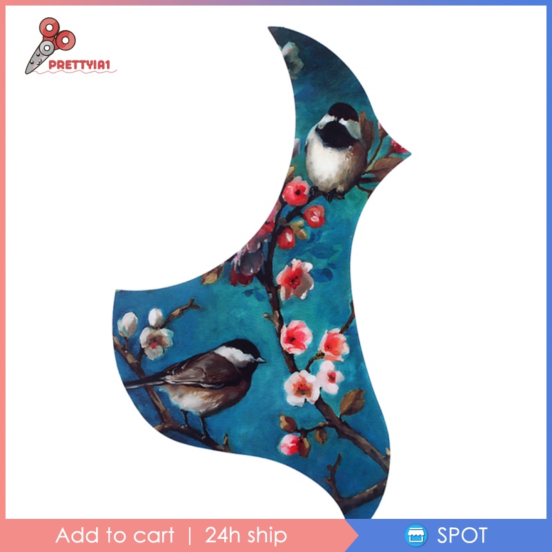 Miếng Dán Chống Trầy Xước Prettyia1 Cho Đàn Guitar Acoustic