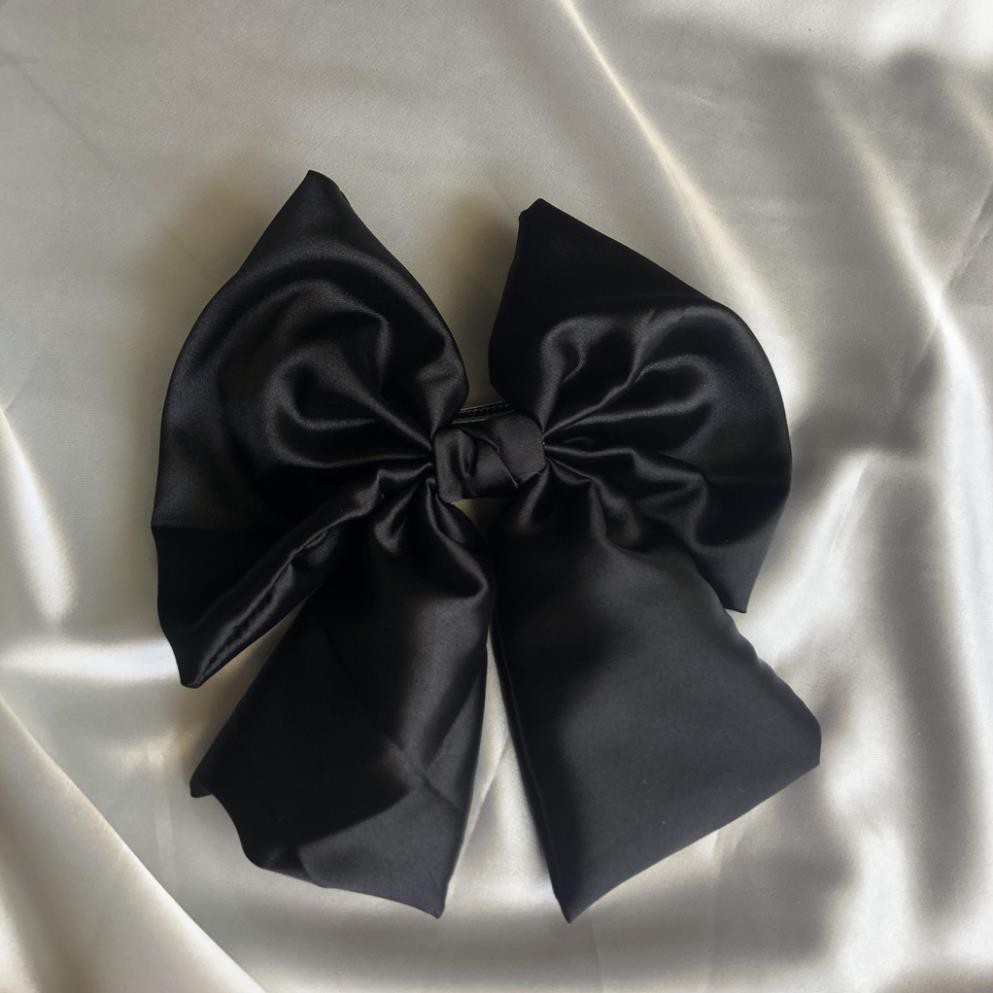 Dây buộc tóc cặp tóc hình nơ xinh xắn cho nữ Bản To Scrunchies Phong Cách Tiểu Thư Hàn Quốc