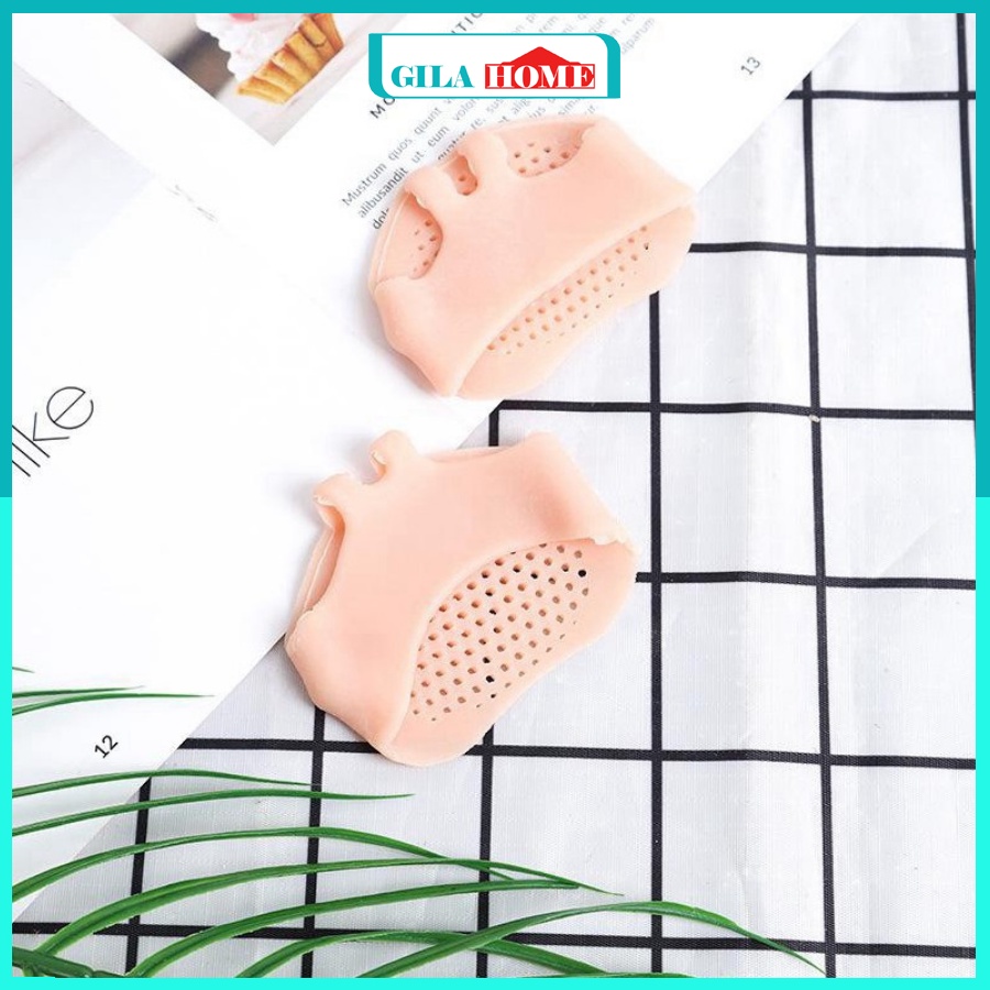 Combo 2 Miếng Lót Silicon GILA HOME Bảo Vệ Ngón Chân Không Bị Đau Dễ Dàng Vệ Sinh Kích Thước 23mm