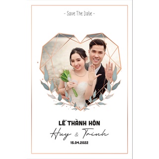 Bảng Tên Đám Cưới Để Cổng ( Gỗ Lụa )