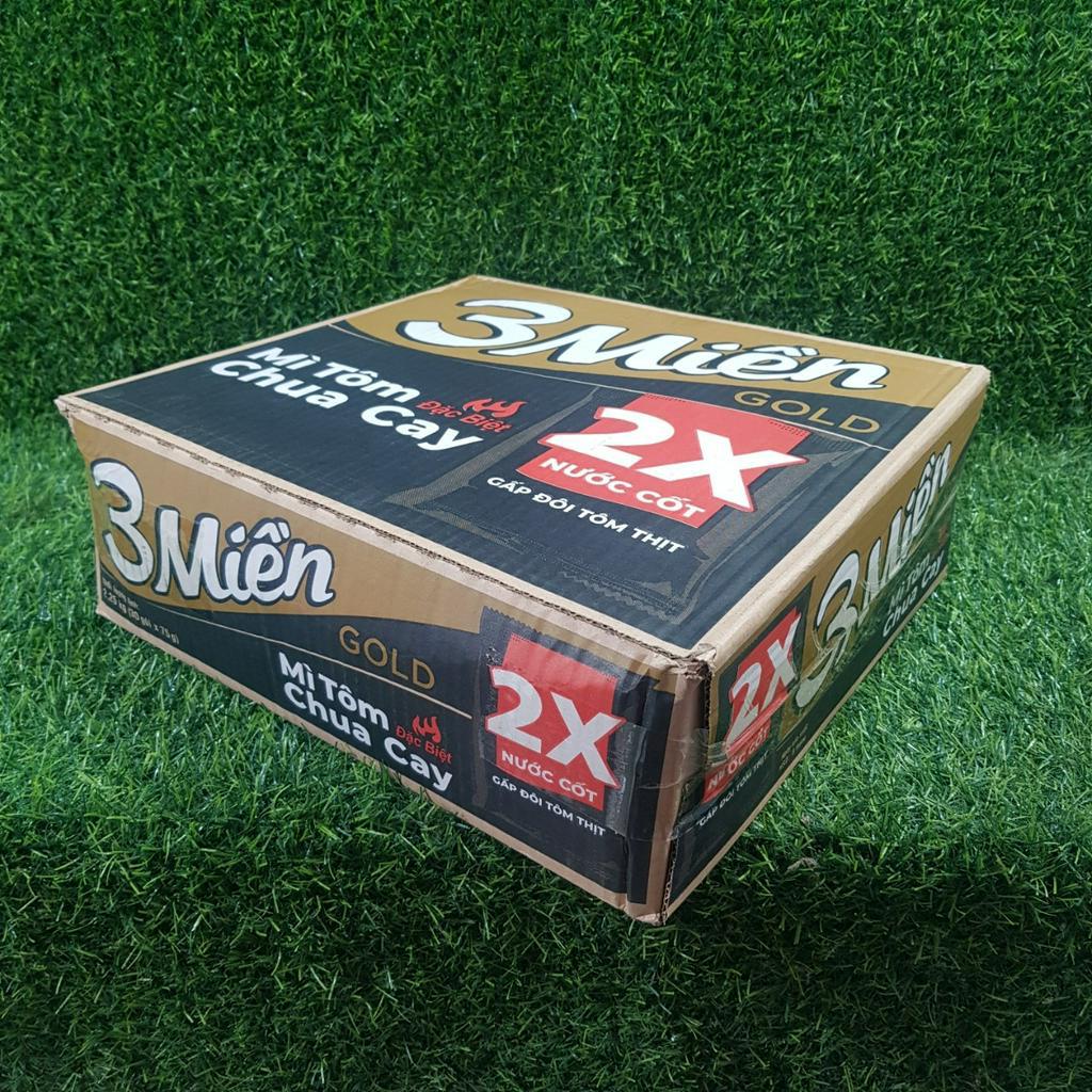Mì Ba Miền Gold thùng 32gói x 75g