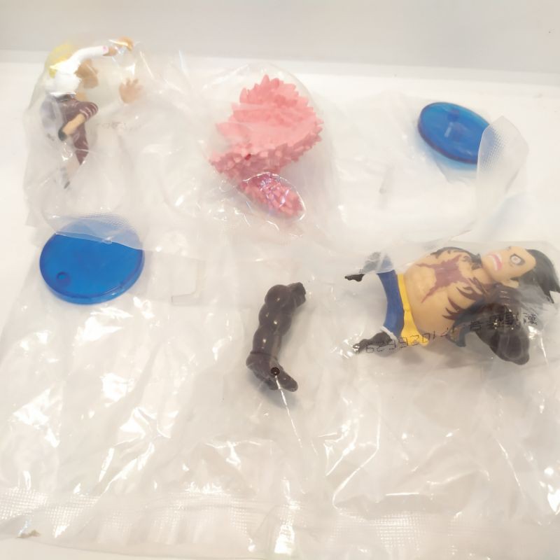 Mô hình One Piece - Luffy gear 4 vs Doflamingo WCF chính hãng NEW