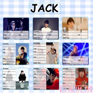 Nhãn vở Jack (12 tời)
