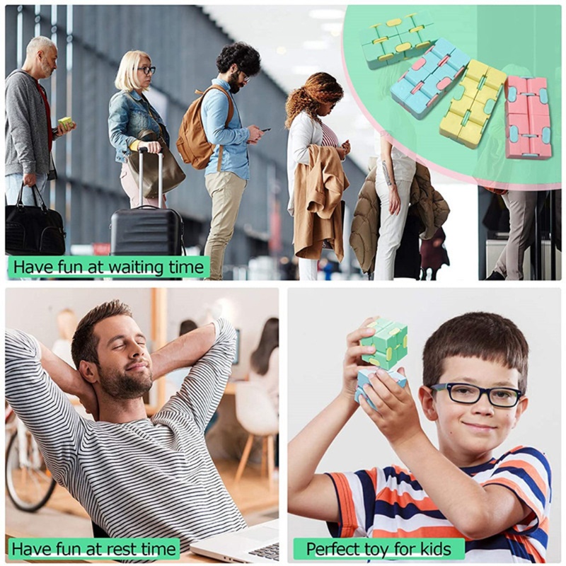 Đồ Chơi Xếp Hình Khối 3D Ma Thuật Giáo Dục Sớm Cho Trẻ Em Và Người Lớn