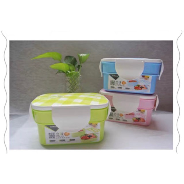 Hộp cơm văn phòng nhựa chịu nhiệt cao cấp-sử dụng lò vi sóng