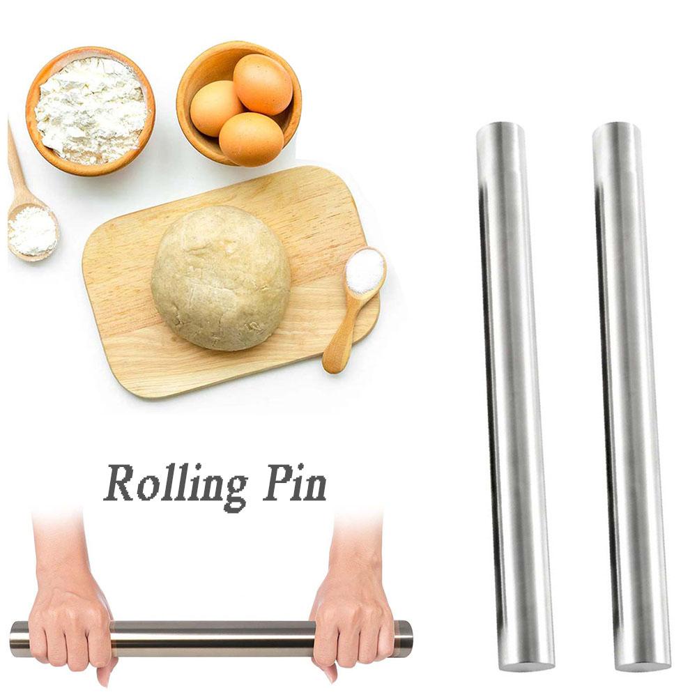 Cây Lăn Bột Làm Bánh Pizza Bằng Thép Không Gỉ Thông Dụng