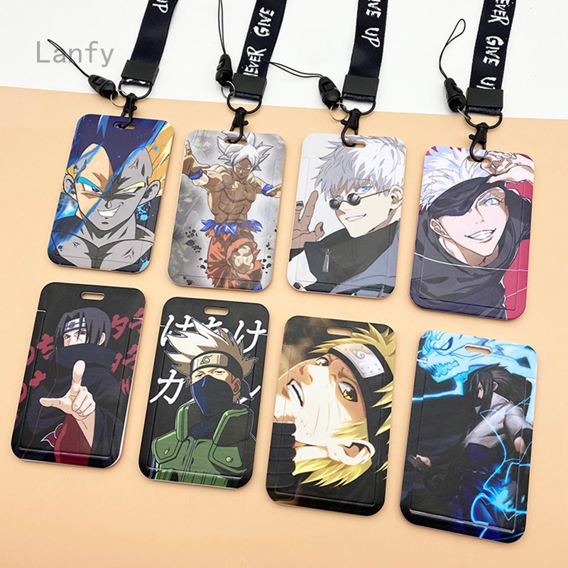 Vỏ Bảo Vệ Thẻ ID Điều Khiển Tàu Ngầm Hình Naruto Pirate Curse Seven Dragon Ball Có Dây Đeo