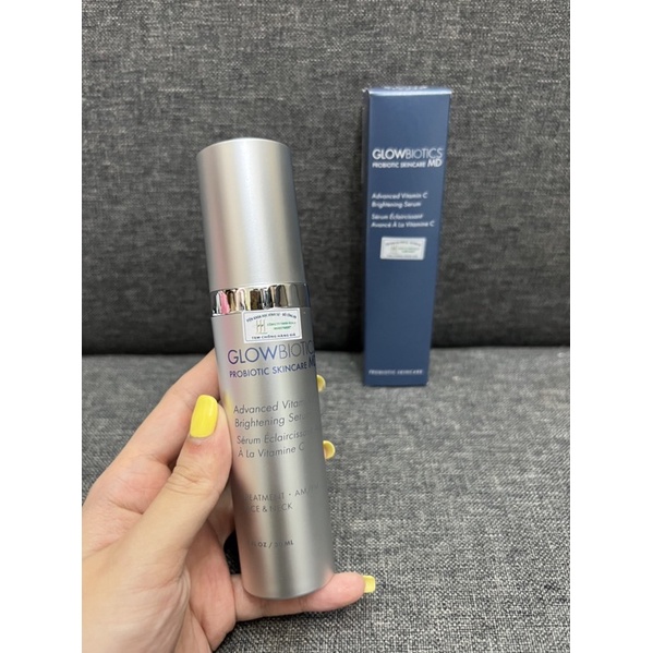 Glowbiotics Probiotic Skincare MD / Huyết thanh chống lão hoá Advanced Vitamin C Brightening Serum 30ml
