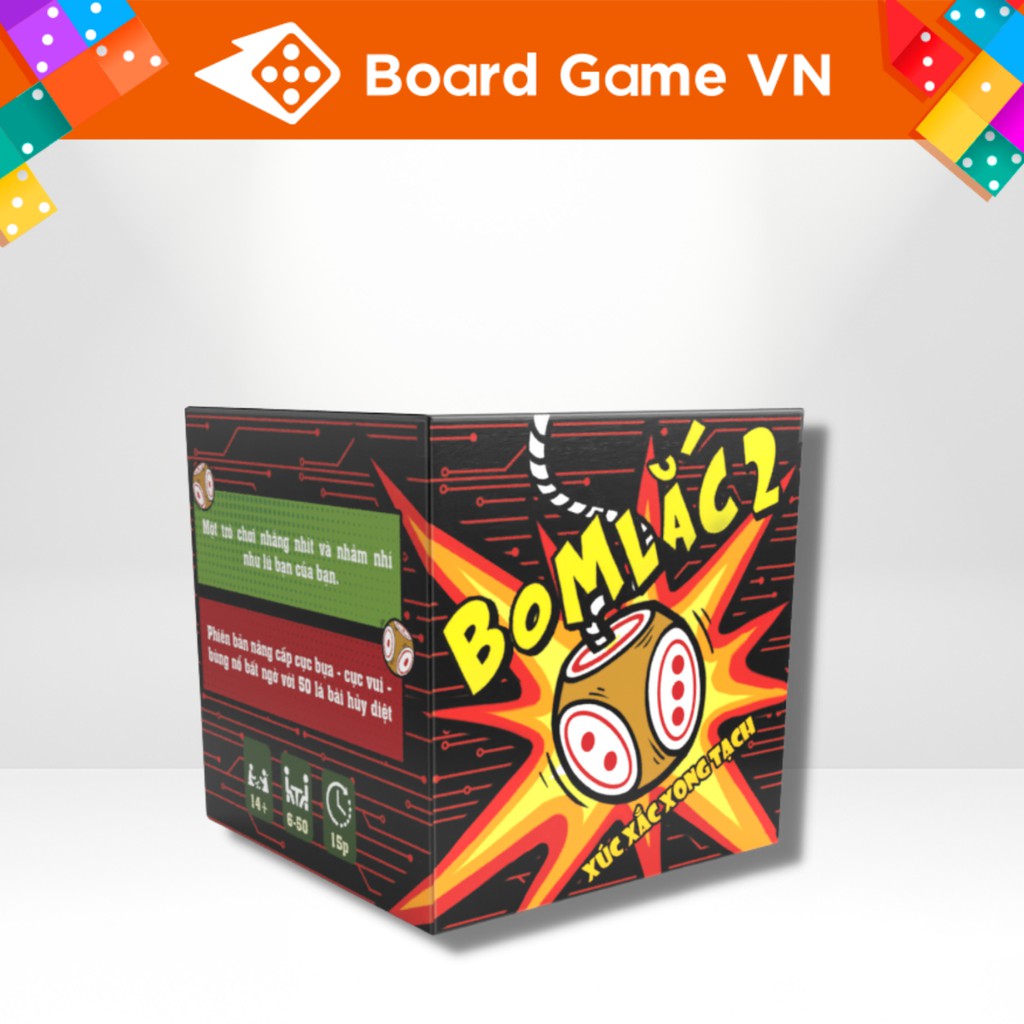 Boardgame party: Thính, Bom Lắc 1, Bom Lắc 2, Zuc Zac