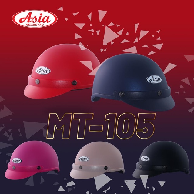 Mũ bảo hiểm nửa đầu Asia MT105