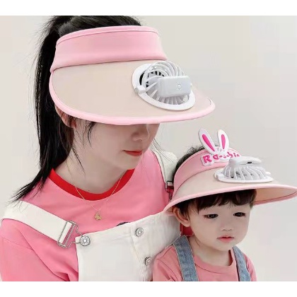 Mũ điều hòa thời trang đi biển, du lịch, mùa hè.. dùng sạc  - che nắng  - chống nóng