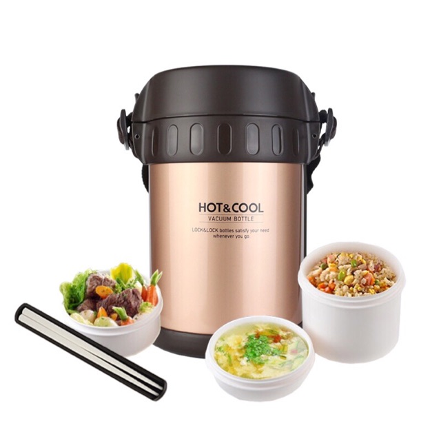 Hộp cơm giữ nhiệt Lock&lock Hot&Cold