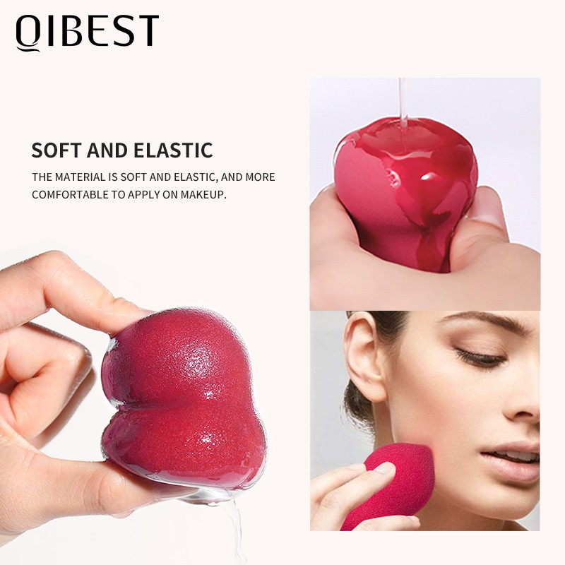 QIBEST Makeup Sponge Dry Wet Beauty Tool  20g 1pc | BigBuy360 - bigbuy360.vn