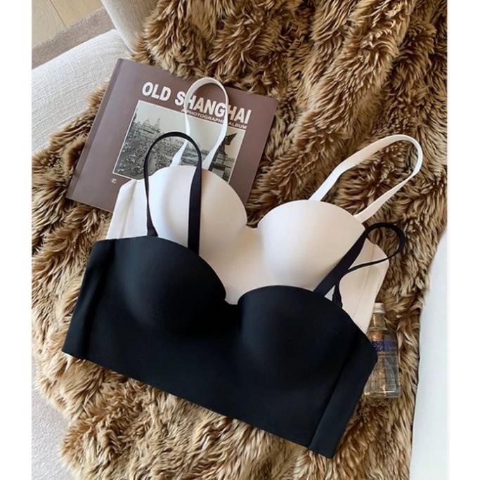 Áo Lót Nữ Softie Đúc Cúp Ngang Bản To Có Gọng Cao Cấp 724