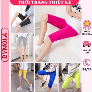 Quần legging nữ siêu co dãn nhiều màu giá sỉ trẻ con người lớn đều mặc được