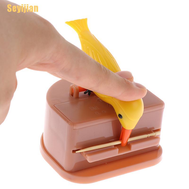 Hộp Đựng Tăm Xỉa Răng Hình Chú Chim Độc Đáo